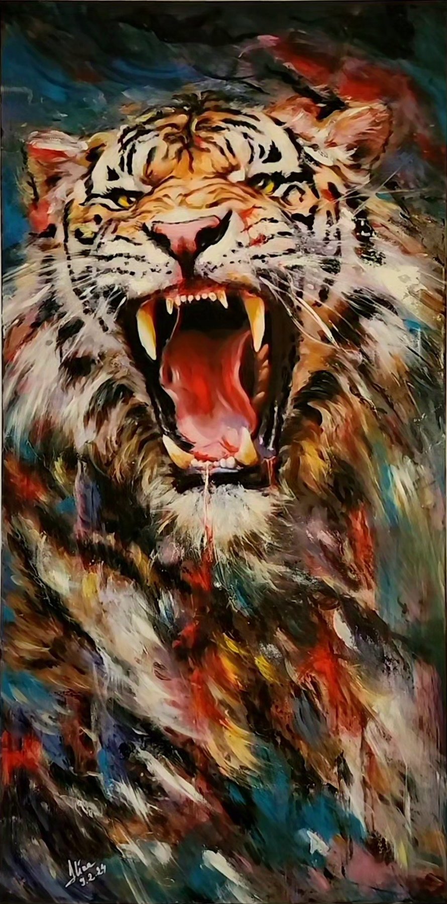 ArteDiAlina.com painting: Don't stand in my way
